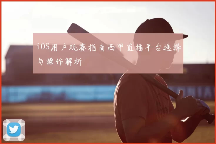 iOS用户观赛指南西甲直播平台选择与操作解析