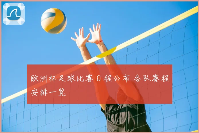 欧洲杯足球比赛日程公布 各队赛程安排一览